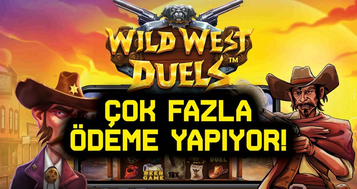 YENİ SLOT OYUNU ? WILD WEST DUELS ? ÇOK FAZLA ÖDEME YAPIYOR ? #slotoyunları #casino #slot