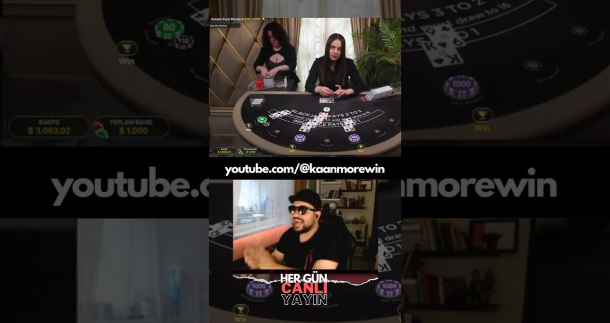 Yanlışlıkla katladık Blackjack