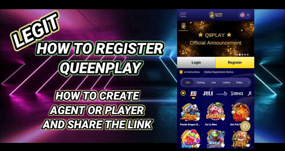 #financial #vlog  | How to create AGENT or participant? | ONLINE CASINO| QUEEN9PLAY |