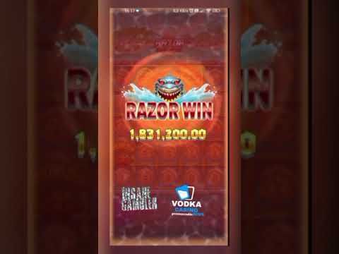 new win in online casino in  slot razor returns