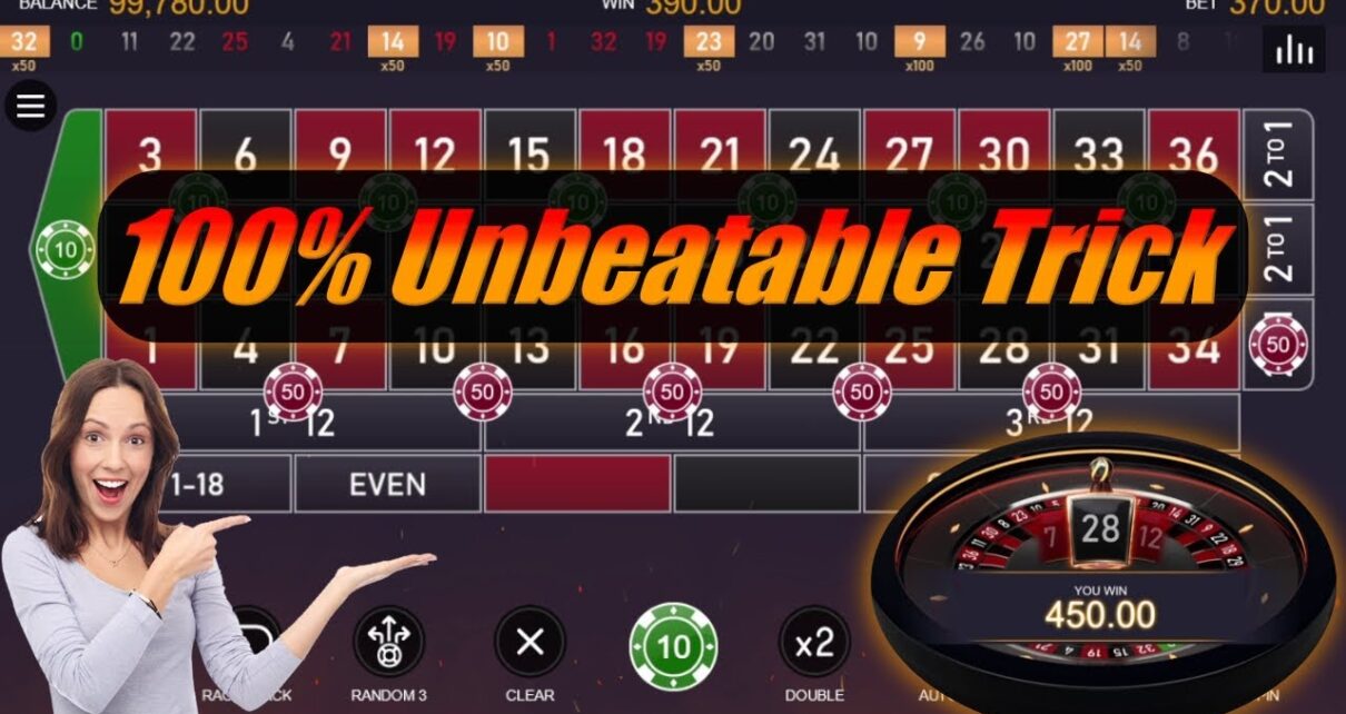 100% Unbeatable Roulette Secret Winning Strategy