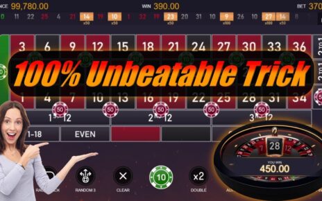 100% Unbeatable Roulette Secret Winning Strategy