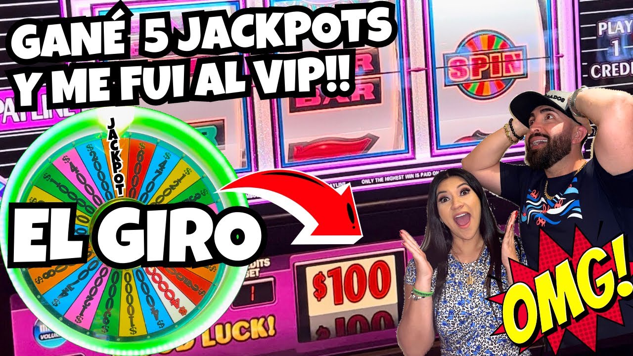 ? $100/SPIN WHEEL OF FORTUNE JACKPOT ! DESPUES DE GANAR 5 JACKPOTS ME ARRIESGUE EN EL VIP !