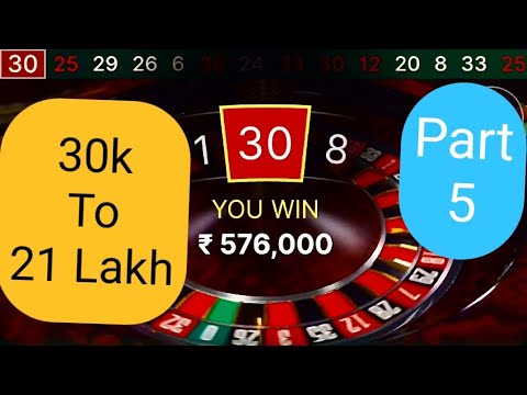 | Best Roulette Trick | Online Casino Games | 30k To 21.6 Lakhs |  portion-5