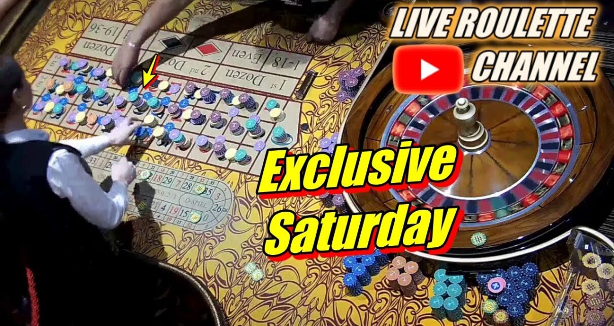 ? LIVE ROULETTE |? Exclusive Saturday In Fantastic Las Vegas Casino ? Lots of Betting ✅ 2023-08-26