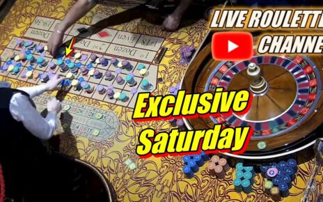 ? LIVE ROULETTE |? Exclusive Saturday In Fantastic Las Vegas Casino ? Lots of Betting ✅ 2023-08-26