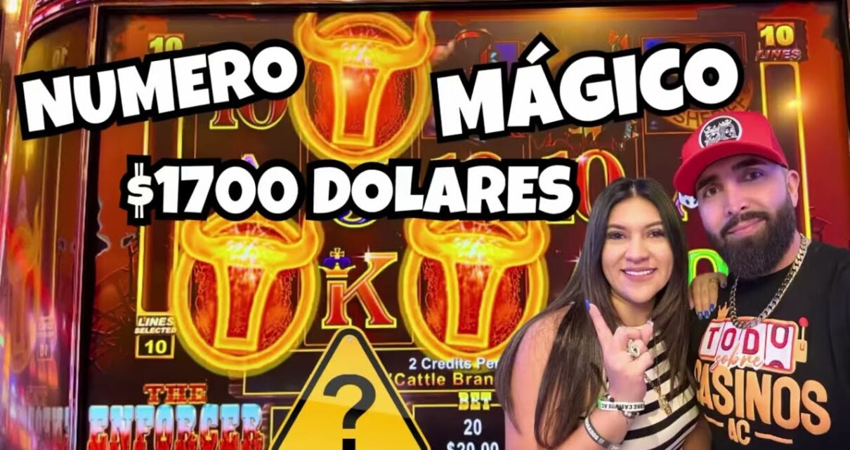 ? 00 DOLARES MI NUMERO MAGICO EN LAS MAQUINAS EN EL CASINO ! ? 00 DOLARES MI NUMERO MAGICO EN LAS MAQUINAS EN EL CASINO !