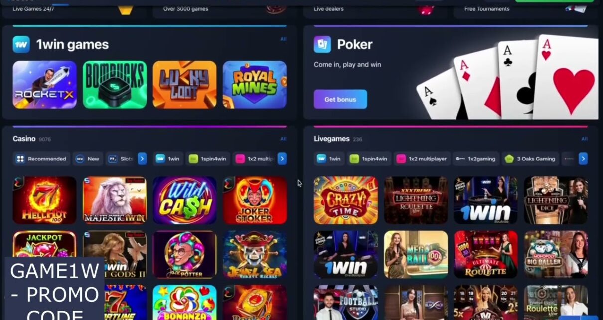 1WIN REVIEW – TOP RANKING AMONG ONLINE CASINO