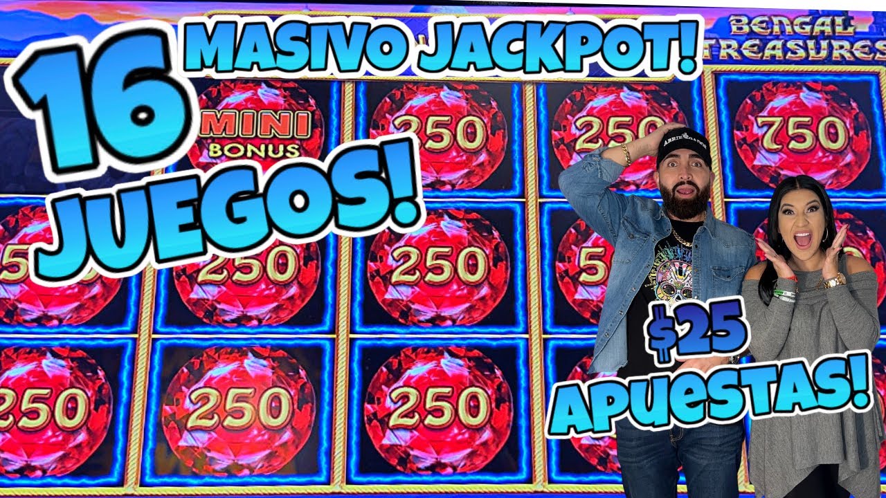 1️⃣6️⃣ JUEGOS! APUESTAS MAXIMAS EN EL CASINO MASIVO JACKPOT EN BALLYS CASINO USA