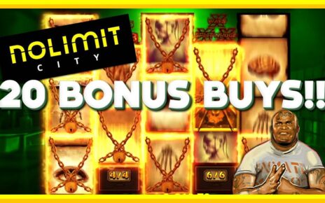 20 BONUS BUYS on NO LIMIT Slots!!