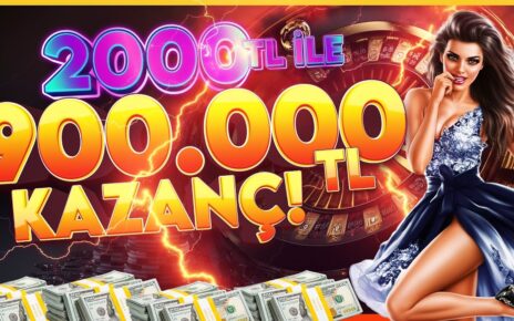 2000 TL İLE 900.000 TL KAZANÇ RULETTE KÜÇÜK KASA DA DÜNYA REKORU KIRDIK! #rulet #slot #casino