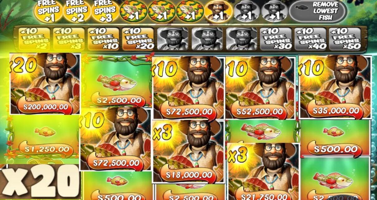 20x BIG BASS AMAZON XTREME HUGE WIN – 1 FISHERMAN 20X MULTIPLIER – BONUS BUY ONLINE CASINO SLOT