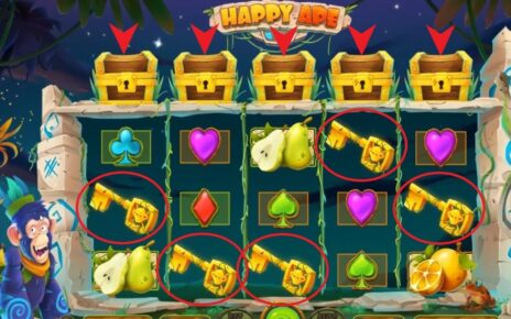 (31) HAPPY APE ??? BONUS COFFRE FORT MACHINE À SOUS CASINO EN LIGNE