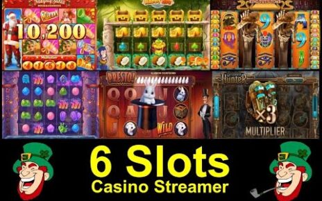 6 Parties de machines à sous en ligne ? CASINO STREAMER ?