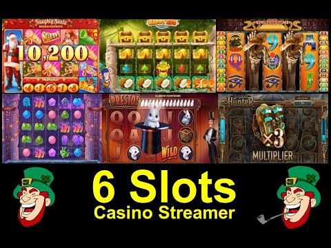 6 Parties de machines à sous en ligne ? CASINO STREAMER ?