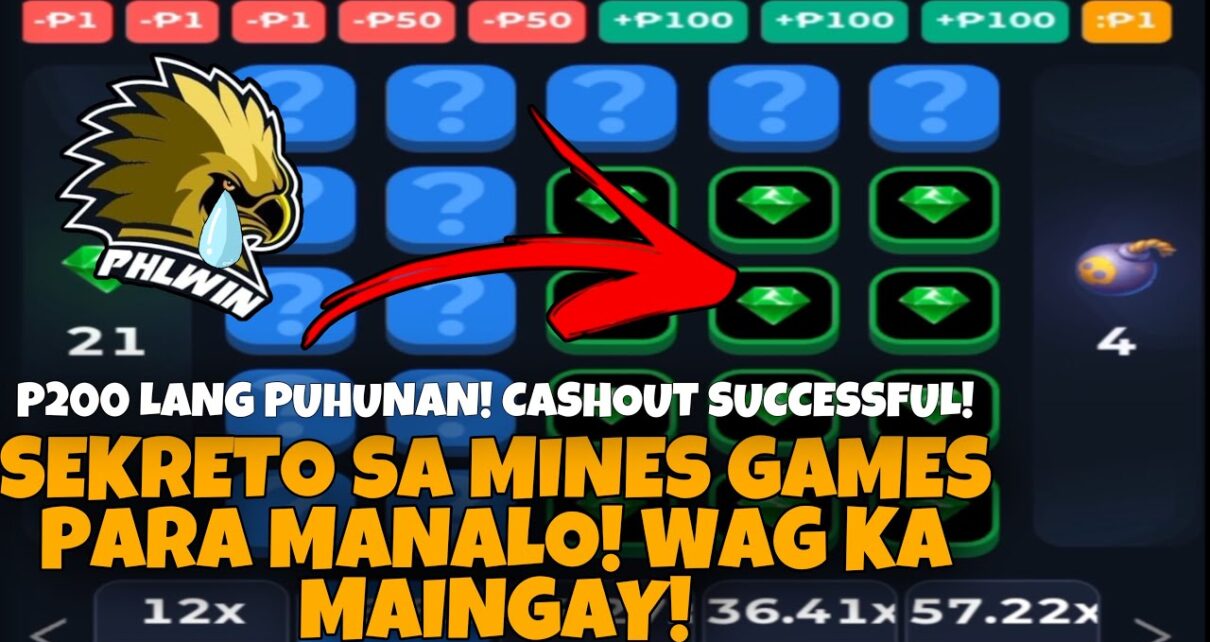 ALAM KO NA SEKRETO PARA MANALO SA MINES GAMES! EASY STRATEGY SA MINES NI MANGOWIN!