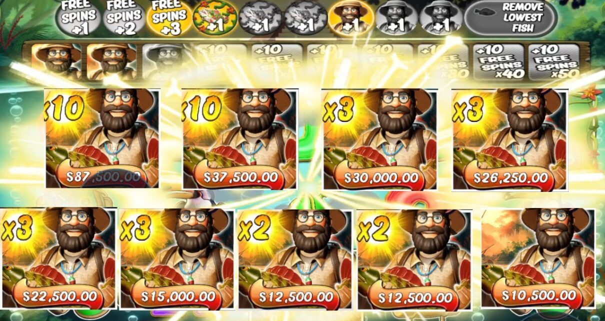 BIG BASS AMAZON XTREME HUGE WIN 10X MULTIPLIER BONUS BUY ONLINE CASINO SLOT