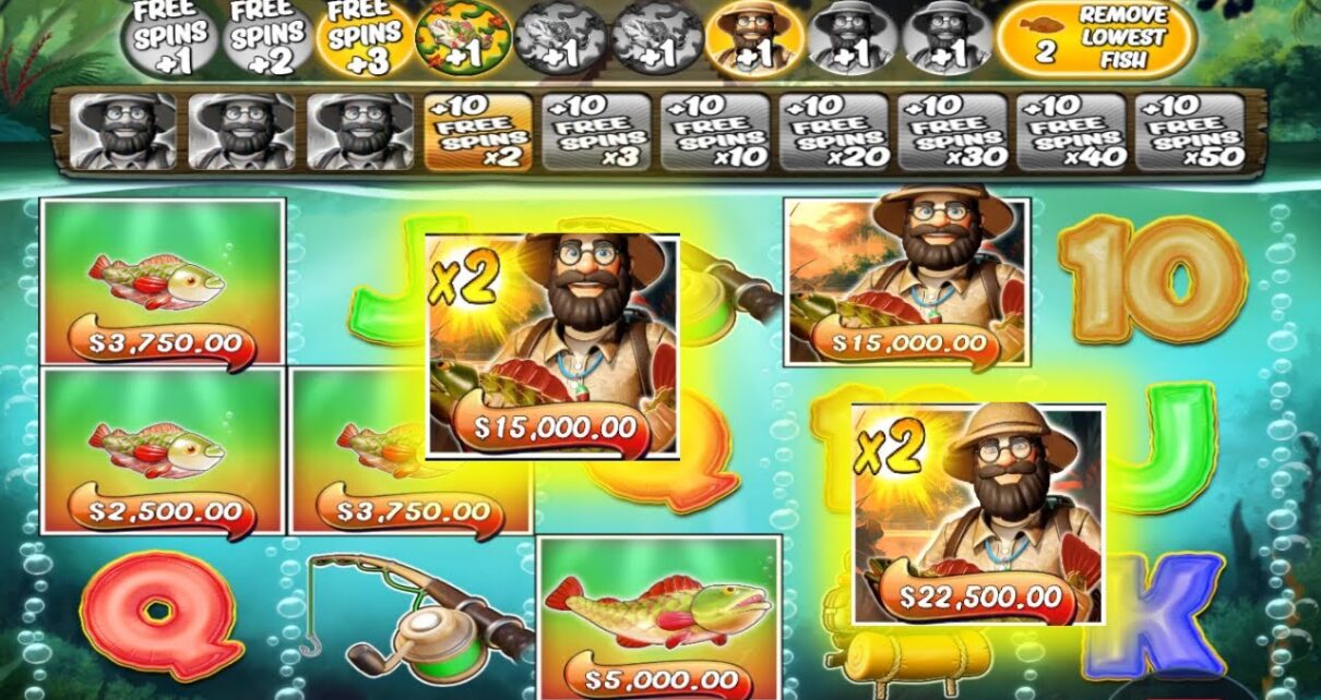 BIG BASS AMAZON XTREME take LOWEST FISH BONUS BUY ONLINE CASINO ONLINE SLOT