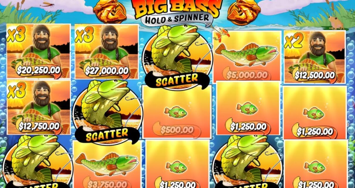 BIG BASS HOLD AND SPINNER – 3X MULTIPLIER EPIC WIN – BONUS BUY ONLINE CASINO ONLINE SLOT