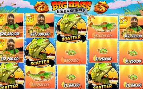 BIG BASS HOLD AND SPINNER – 3X MULTIPLIER EPIC WIN – BONUS BUY ONLINE CASINO ONLINE SLOT