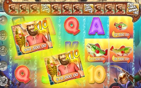 BIG BASS SPLASH 10X MULTIPLIER – NICE WIN WITH 2 FISHERMAN – BONUS BUY ONLINE CASINO ONLINE SLOT