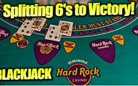 BLACKJACK ,000 BUY-IN: The Split 6’s Strategy: An Insane Blackjack Comeback!