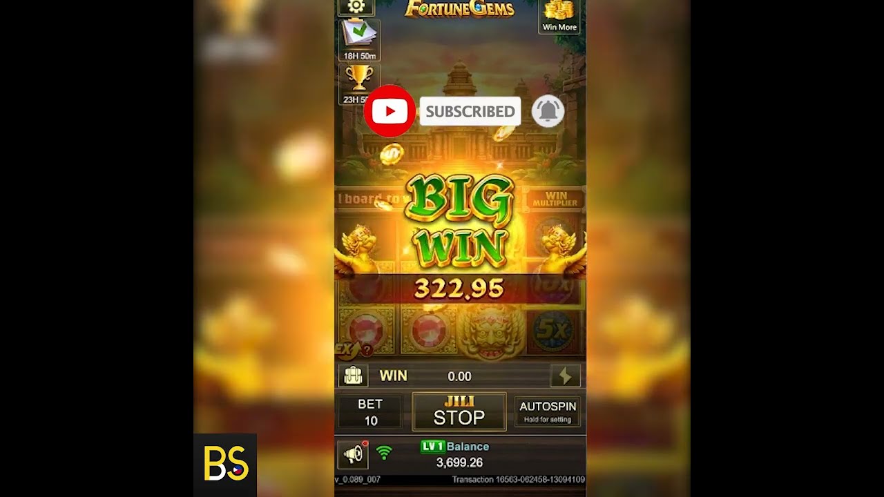 BWIN APP |Gamit ang 10PHP para sa spin jiligames "FORTUNE GEM" sa legit  na online casino BetSo88