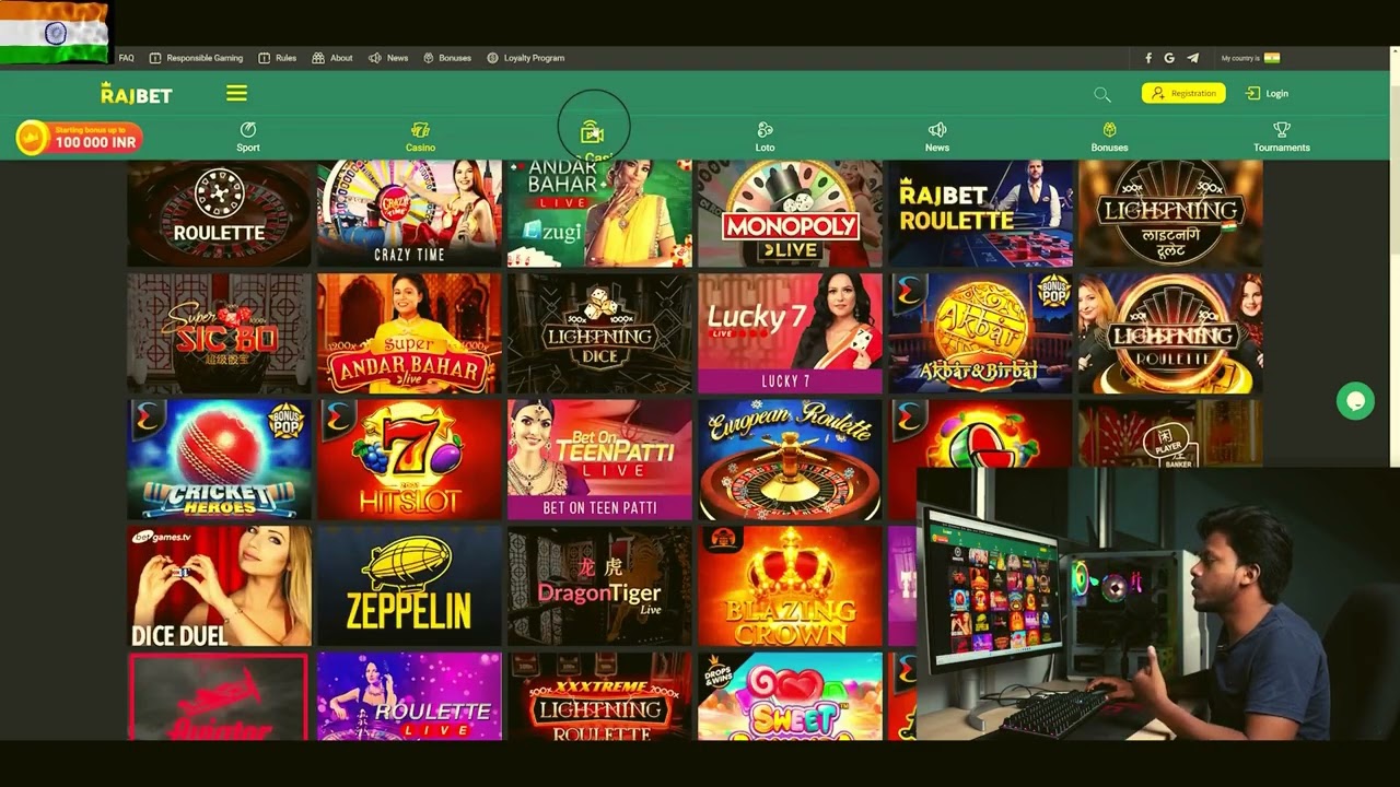 Best online casino for indian players. Up to 100,000 rupees bonus ?