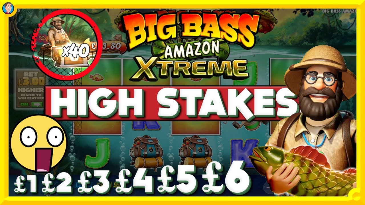 Big Bass Amazon Xtreme - High Stakes - Multiple Bonuses! ?