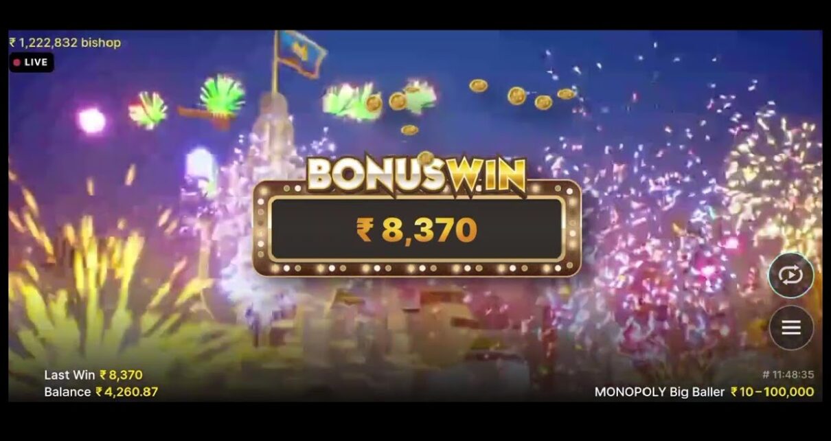 Big Win Monopoly Big Baller 250X Bonus Game | Online Casino ???