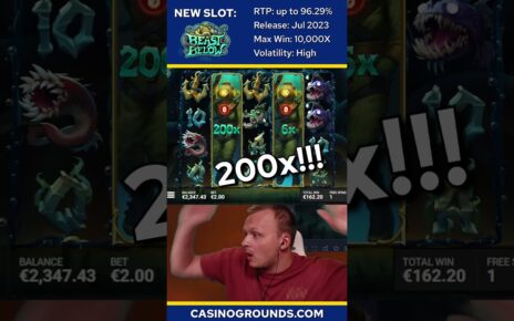 Big Win on New Slot: Beast Below