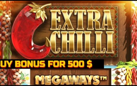 Big win in online casino. Buy Bonus – Extra Chili Megaways (x516)