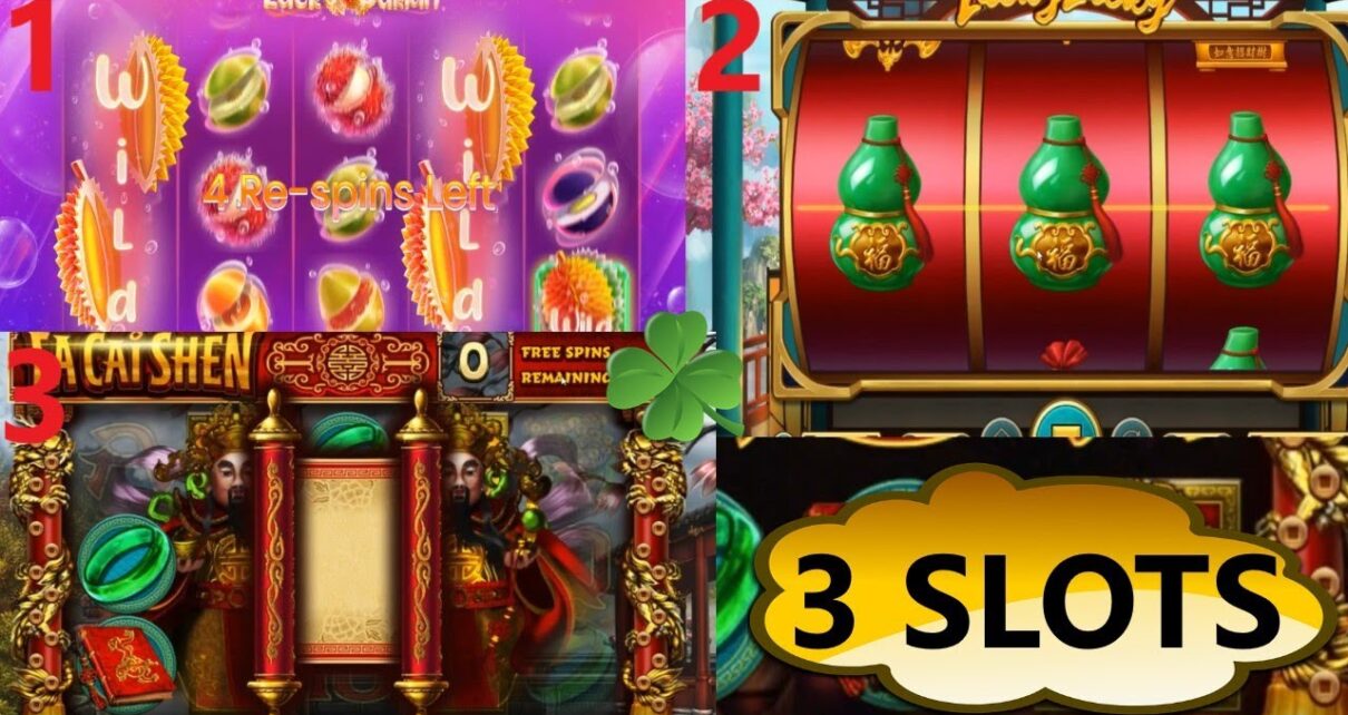 CASINO STREAMER : 3 Machines à sous jouées : Fa Caishen ; Lucky Lucky ; Lucky Durian ???