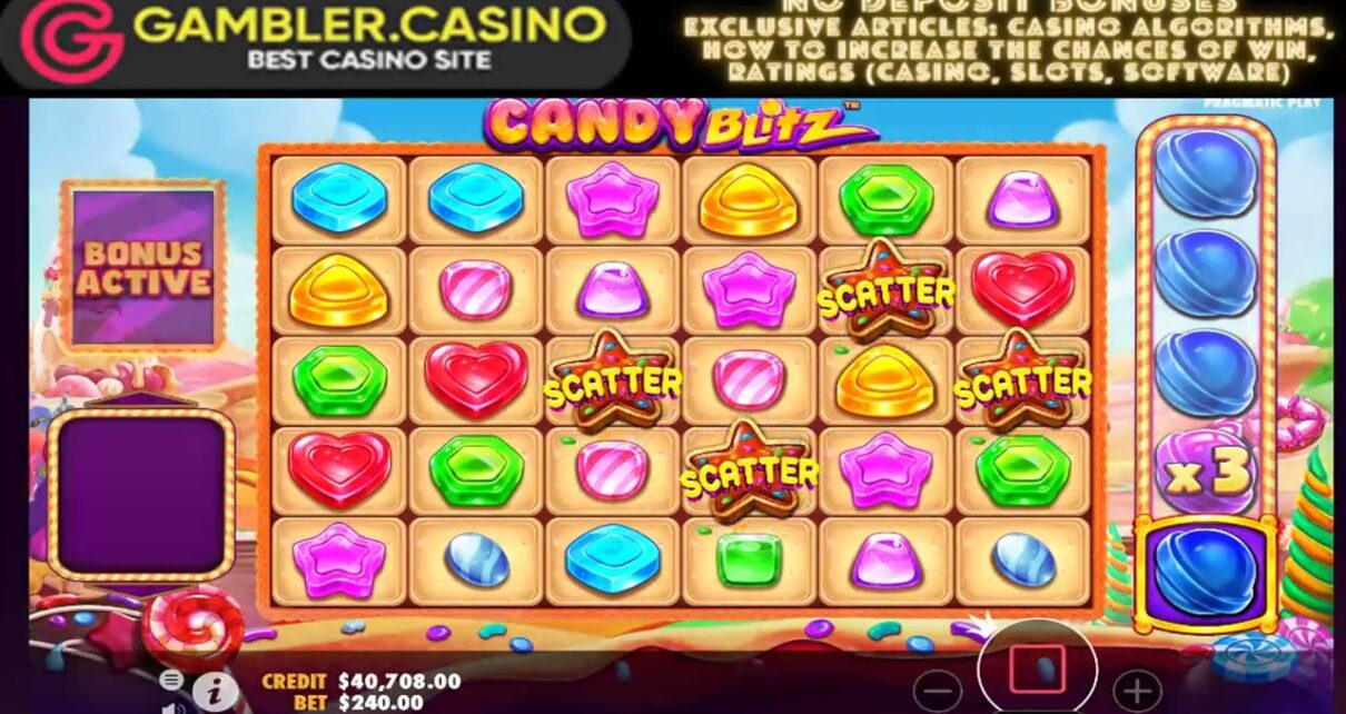 Candy Blitz – online casino slot from Pragmatic Play ? Max Win X5,000 ⚠️ Verdict 6 out of 10