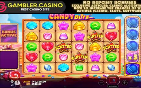 Candy Blitz – online casino slot from Pragmatic Play ? Max Win X5,000 ⚠️ Verdict 6 out of 10