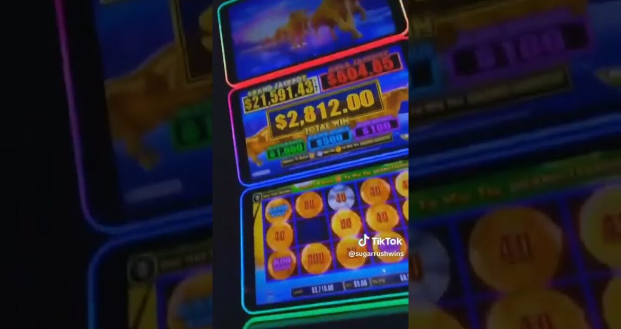 Celebrate with me—I won at the online casino!
