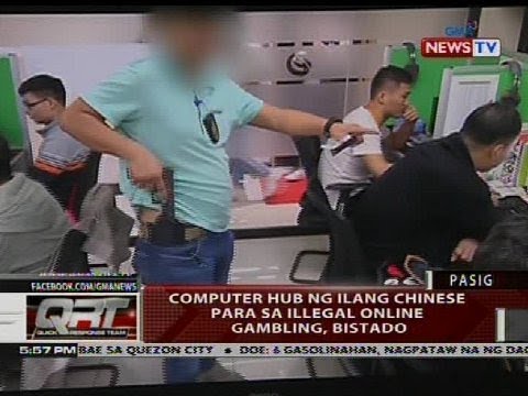 Computer hub ng ilang Chinese para sa illegal online gambling, bistado