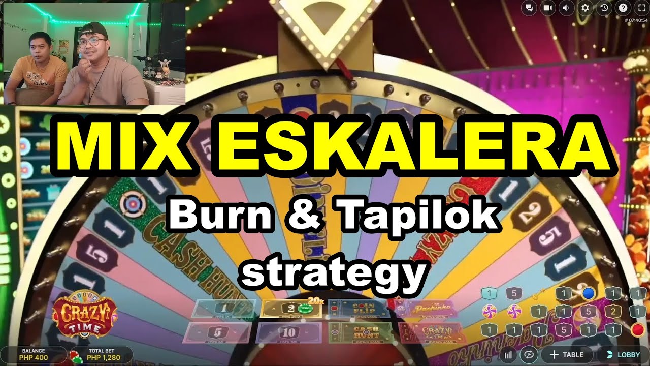 Crazy time - Mix Eskalera! #crazytime #onlinecasino #gcash #giveaway #evolution #bigwin #eskalera