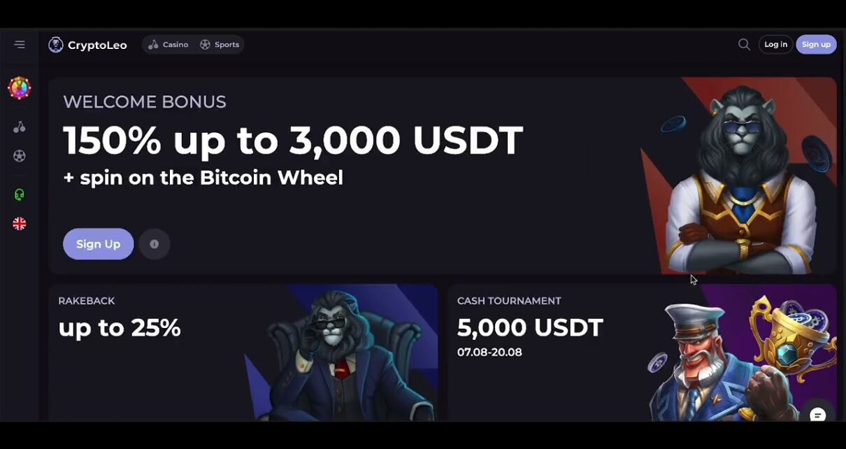 Crypto Leo Online Casino ✔️ Review in August 2023