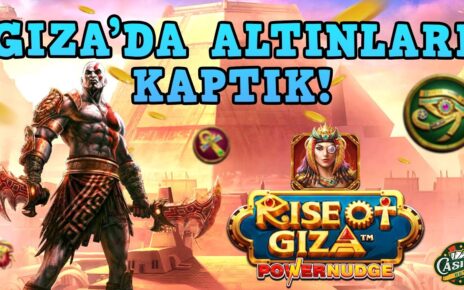 ?DEV SEMBOLLER İLAÇ GİBİ GELDİ! | rising Of Giza #slotvideo #slotoyunları #casino #slot #pragmaticplay