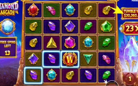 DIAMOND CASCADE – BRAND NEW SLOT by Pragmatic Play – BONUS BUY ONLINE CASINO ONLINE SLOT