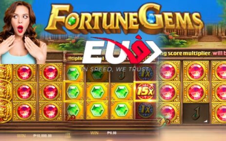 DITO PALA MASARAP MAGLARO NG FORTUNE GEMS SA EU9!!! MAGAGANDA ANG BIGAY! #slot #jiligames #eu9