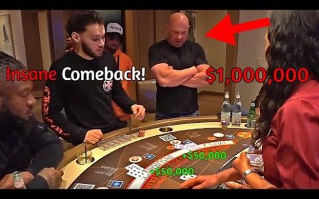 Dana White & Adin Ross Gamble High Stakes On Blackjack! *,000,000+*