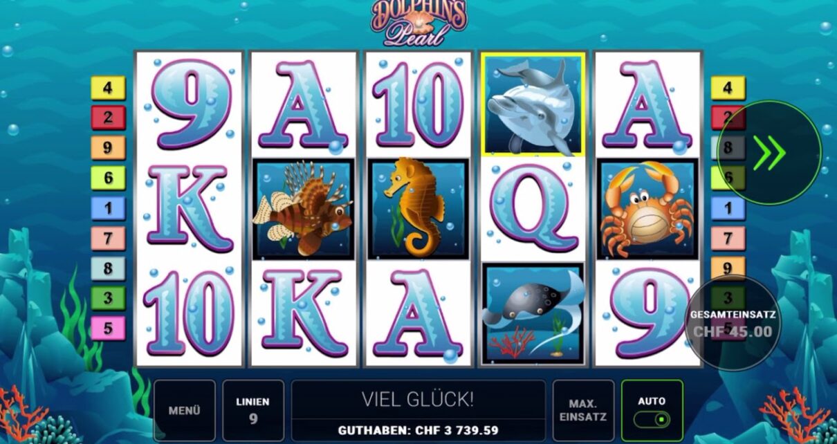 Dolphins Pearl Online Casino Schweiz Big Win