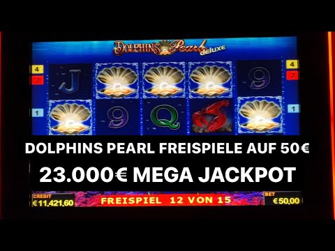 Dolphins Pearl auf 50€ Freispiele Mega 23 000 EURO JACKPOT ?Novoline Casino Spielothek Spielhalle