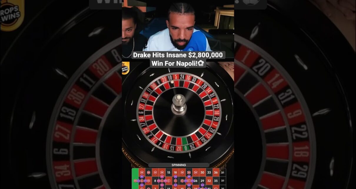 Drake Hits Insane ,800,000 Win For Napoli! Drake Hits Insane ,800,000 Win For Napoli!