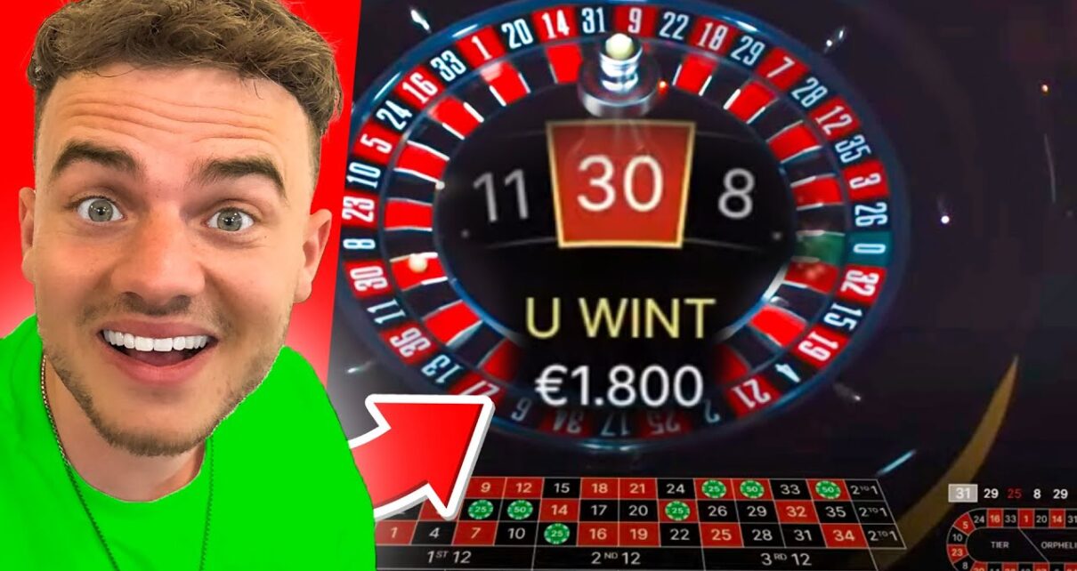 €1800 WINST MET 1 ROULETTE SPIN!?