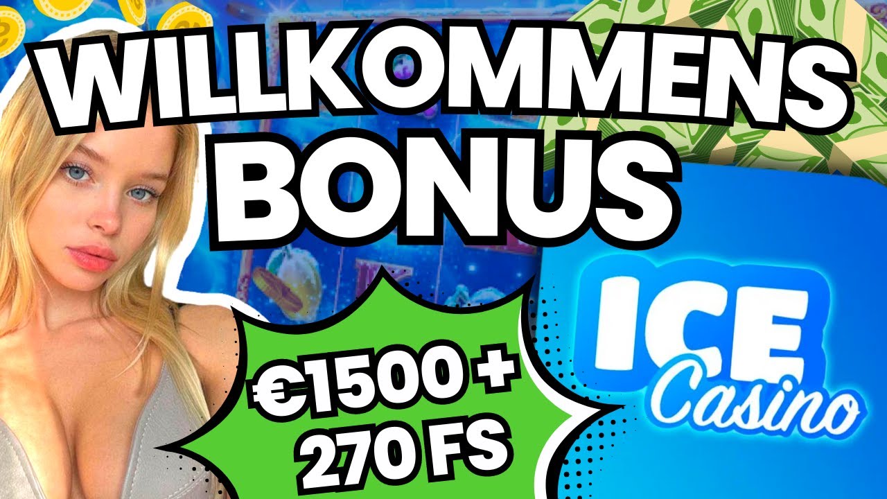 ? Erhalten Sie bis zu €1500 und 270 Freispiele bei Ice Online Casino ?