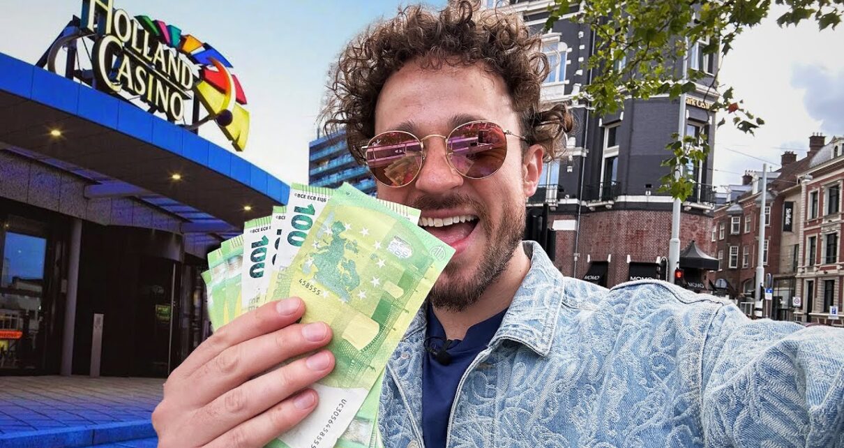 GANÉ JUGANDO EN EL CASINO | 1 día solo en Ámsterdam ???