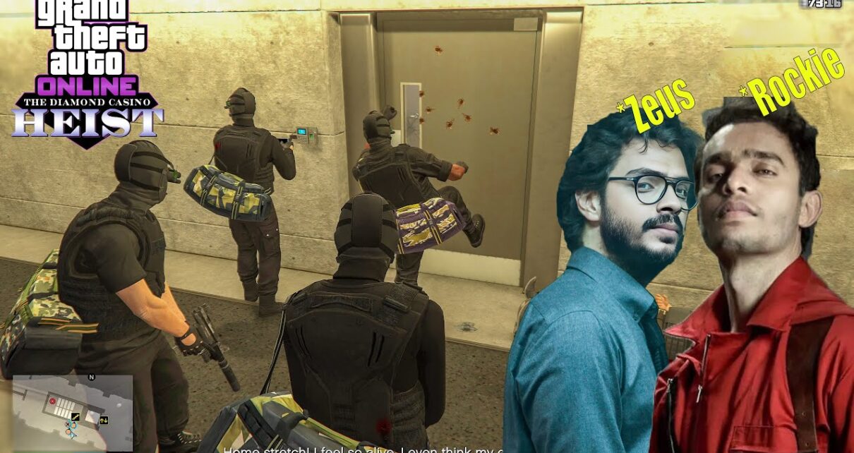 GTA 5 Online Casino Heist : Tamil Gameplay Heist